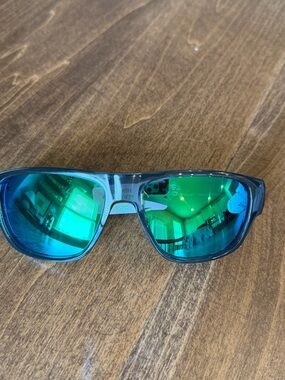 New under armor SCORCHER  unisex Sunglasses Mirrored Green Lens Sunglasses